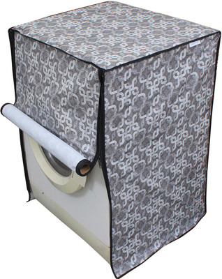 LITHARA Front Loading Washing Machine  Cover(Width: 66.04 cm, Silver)