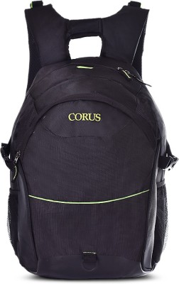 CORUS BAG-0595 25 L Laptop Backpack(Black)