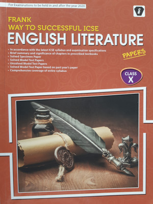 FRANK WAY TO SUCCESSFUL ICSE ENGLISH LITERATURE PAPER CLASS 10(English, Paperback, G.R.D COSTA HART, S.DA COSTA)