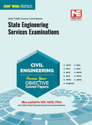 State Engineering Services Examination Ce Objective Solved Paper(English, Paperback, unknown)