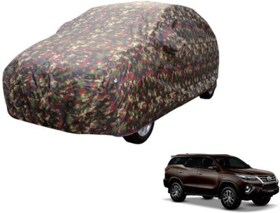 stylotrend.com Car Cover For Toyota Fortuner (With Mirror Pockets)(Multicolor)