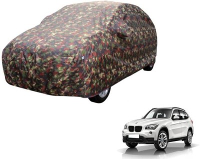 Millionaro Car Cover For BMW X1 (With Mirror Pockets)(Multicolor)