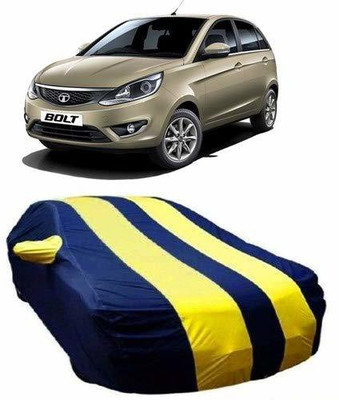 HOLME'S Car Cover For Tata Bolt (With Mirror Pockets)(Yellow)