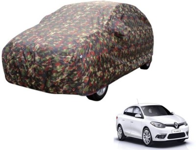 Accedre Car Cover For Renault Fluence (With Mirror Pockets)(Multicolor)