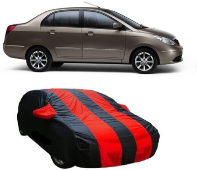 HD Eagle Car Cover For Tata Manza (With Mirror Pockets)(Multicolor)