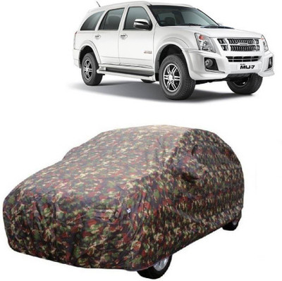 HD Eagle Car Cover For Isuzu MU-7 (With Mirror Pockets)(Multicolor)