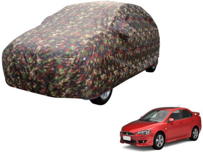 Millionaro Car Cover For Mitsubishi Lancer (With Mirror Pockets)(Multicolor)