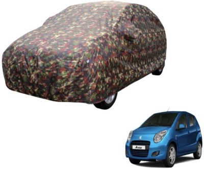 Bullseye Car Cover For Maruti Suzuki A-Star (With Mirror Pockets)(Multicolor)