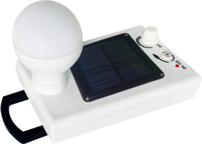 GLOWISH 12 LED Solar Bulb With Charge Rechargeable 1 hrs Lantern Emergency Light(White)