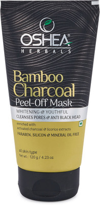 

Oshea Herbals Bamboo Charcoal Peel-Off Mask(120 g)