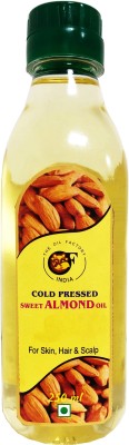 The Oil Factory Sweet Badam Almond oil 250 Ml Hair Oil(250 ml)