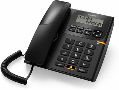 Alcatel T-26 Corded Landline Phone(Black)