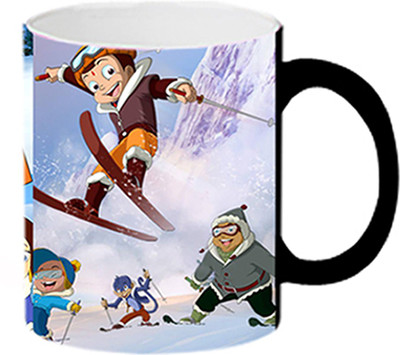 ARTBUG Chhota Bheem -MagicMug 2203 Ceramic Coffee Mug(350 ml)
