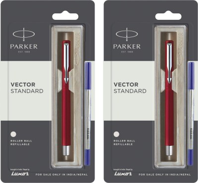 PARKER 9000017247 Ball Pen(Pack of 2, Ink Color - Blue)