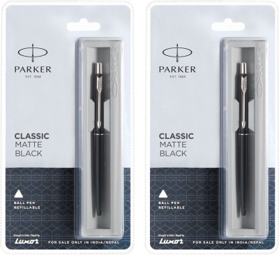 PARKER 9000013840 Ball Pen(Pack of 2, Blue)