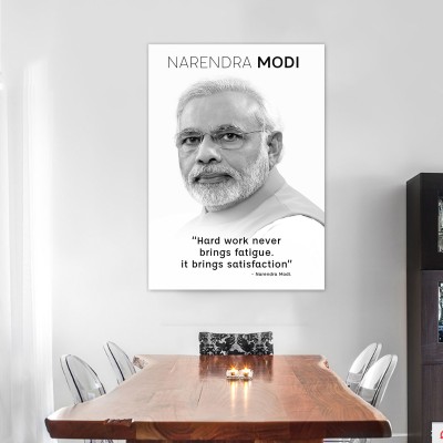 Narendra Modi Extra Large Big Jumbo Poster with Vinyl Wall Sticker ( 24 x 36 inch or 2 x 3 ft) Fine Art Print(36 inch X 24 inch)