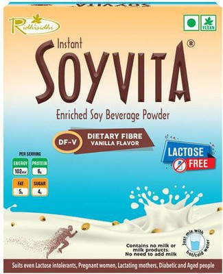 SOYVITA DIETARY FIBRE VANILLA - 500 Gms Plant-Based Protein(500 g, VANILLA)