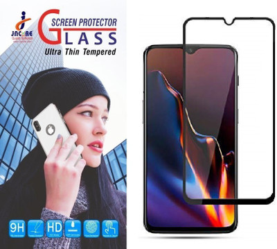 Jacure Edge To Edge Tempered Glass for OnePlus 7(Pack of 1)