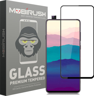 MOBIRUSH Edge To Edge Tempered Glass for Samsung Galaxy A80/A90(Pack of 1)