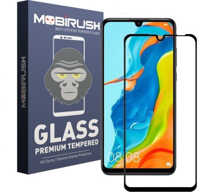 MOBIRUSH Edge To Edge Tempered Glass for Huawei Nova 4e(Pack of 1)