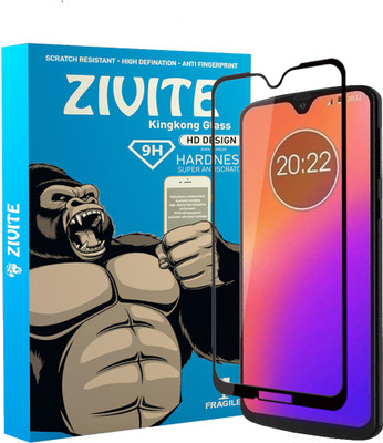 ZIVITE Edge To Edge Tempered Glass for Moto G7 Plus(Pack of 1)