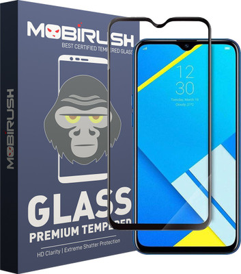 MOBIRUSH Edge To Edge Tempered Glass for Oppo A1K(Pack of 1)