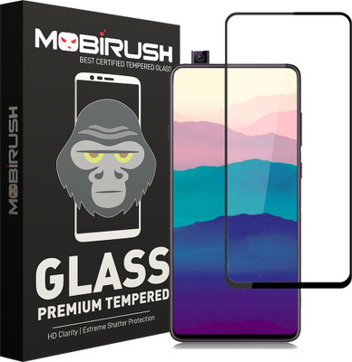 MOBIRUSH Edge To Edge Tempered Glass for Samsung Galaxy A80/A90(Pack of 1)