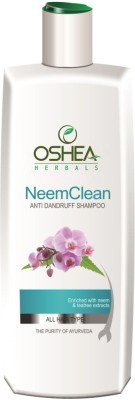 Oshea Herbals Neemclean - Anti Dandruff Shampoo 500 Ml (All Hair Types)(500 ml)