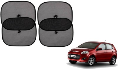 Riderscart Side Window Sun Shade For Fiat Palio(Black)