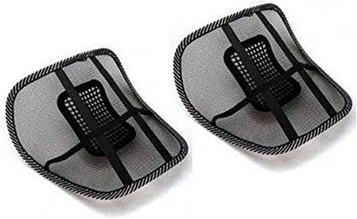 Riderscart Back-Rest-2 Back / Lumbar Support(Black)
