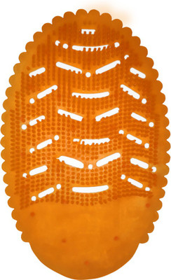 Eware 10 Pack - Anti-Splash Urinal Screen Orange Orange Rim Block(10 Wipes)