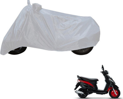 Gargi Traders Waterproof Two Wheeler Cover for Mahindra(Rodeo RZ, Silver)