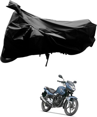 Gargi Traders Waterproof Two Wheeler Cover for Suzuki(GS 150R, Black)
