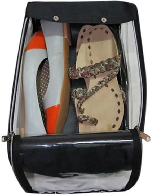 

DIVYANA Travel organiser / Shoe Pouch/ Shoe Cover/ Multipurpose Bag Travel, Organising, Shoe Pouch/ Shoe Cover, Multipurpose Bag, Toiletry Kit, SHOE CASE, Travelling Kit Vanity Box(Black)