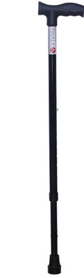 

iWALK Midnight black L-type Walking Stick