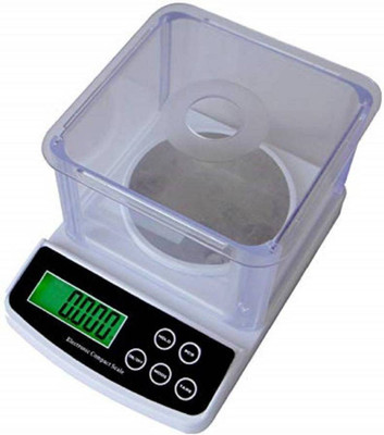 NIVAYO Electronic/Digital Compact 600 gms Weighing Scale(WHITE,BLACK GREY)