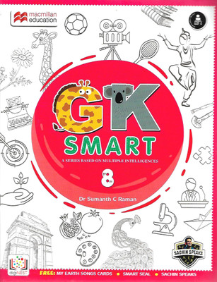 MACMILLAN EDUCATION G.K SMART (A SERIES BASED ON MULTIPLE INTELLIGENCES) CLASS 8(English, Paperback, DR SUMANTH C RAMAN)