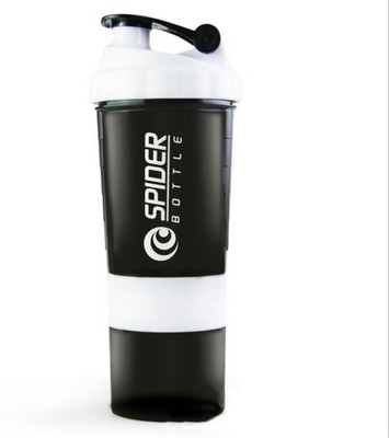 TrendZone 600 ml Plastic Shaker(Pack of 1, White)
