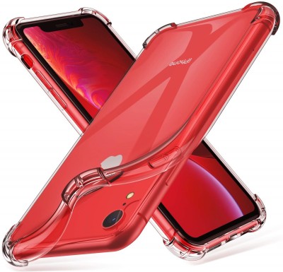 Wellpoint Back Cover for Apple iPhone XR(Transparent, Grip Case)
