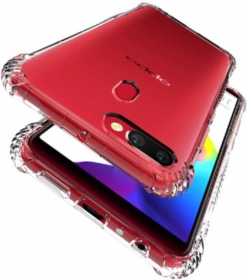 Spectacular ace Bumper Case for Oppo F9(Transparent, Grip Case, Pack of: 1)