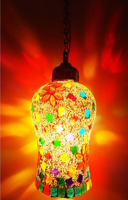 GLAMOROUS Chandelier Ceiling Lamp(Multicolor)