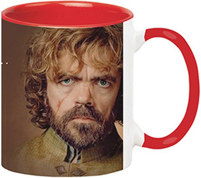 ARTBUG Peter Dinklage -1162-Red Ceramic Coffee Mug(350 ml)