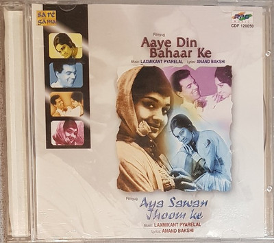 

Aaye Din Bahaar Ke / Aya Sawan Jhoom Ke Audio CD Standard Edition(Hindi - LAXMIKANT PYARELAL)