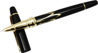 Lestylo Dikawen 7026 Black Colour Fine Nib for Stylish Precision Writing Fountain Pen