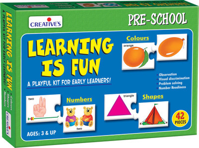 20% OFF on Creative Educational Aids Learning is Fun(42 Pieces) 20% OFF on Creative Educational Aids Learning is Fun(42 Pieces)