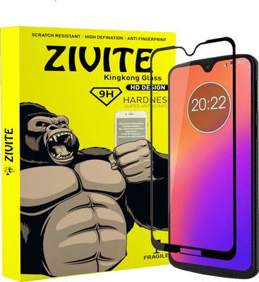 ZIVITE Edge To Edge Tempered Glass for Moto G7 Plus(Pack of 1)