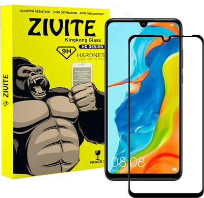 ZIVITE Edge To Edge Tempered Glass for Huawei Nova 4e(Pack of 1)