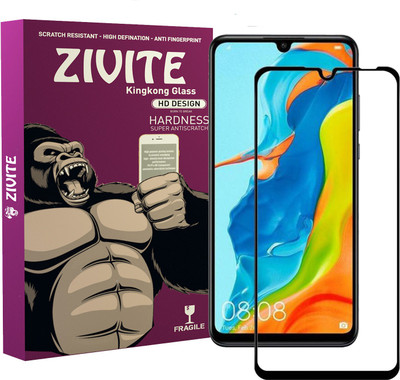 ZIVITE Edge To Edge Tempered Glass for Huawei Nova 4e(Pack of 1)