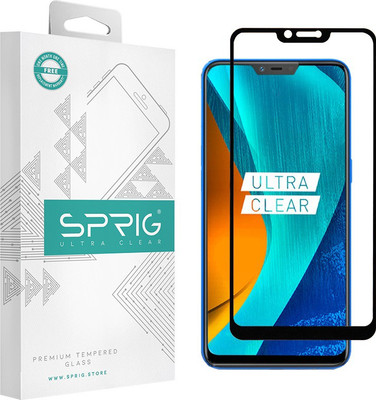 Sprig Edge To Edge Tempered Glass for Realme 2(Pack of 1)