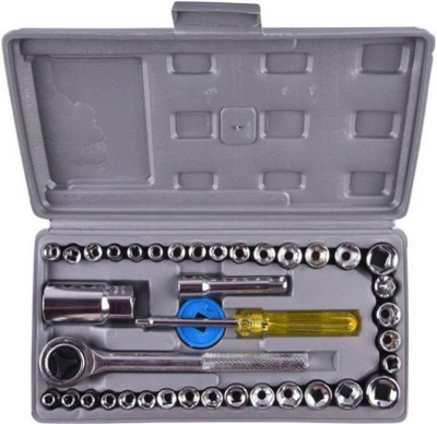 Truestore 40 Pc Socket Tool Kit Socket Set(Pack of 40)